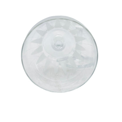 Weingläser H 12 cm Dekoratio satiniert beschliffen 60er 70er Vintage Gläser Glas