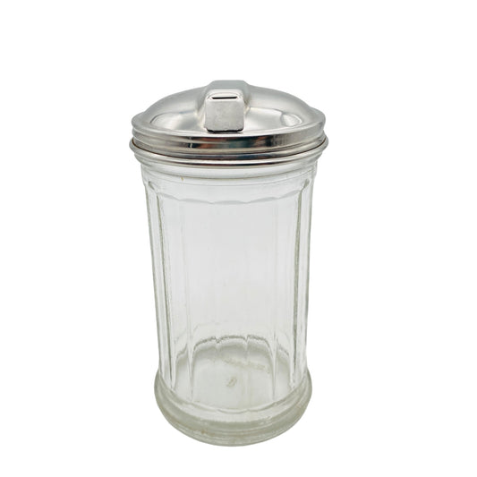 Chicaco Zuckerspender Glas mit Schraubverschluss 15 cm Zuckerdose