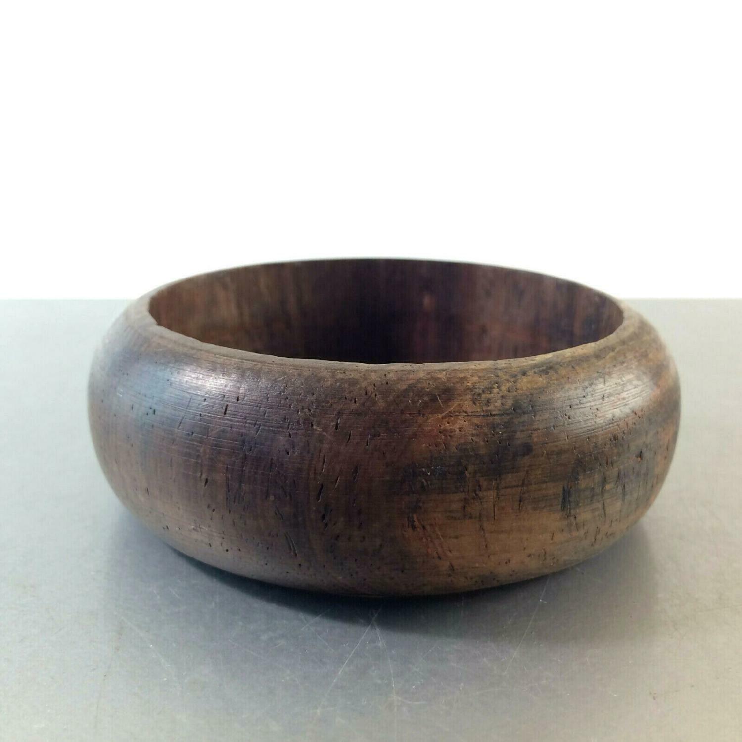 Vintage Armreif Armkette 50er 60er Holz innen D 6,8 cm 