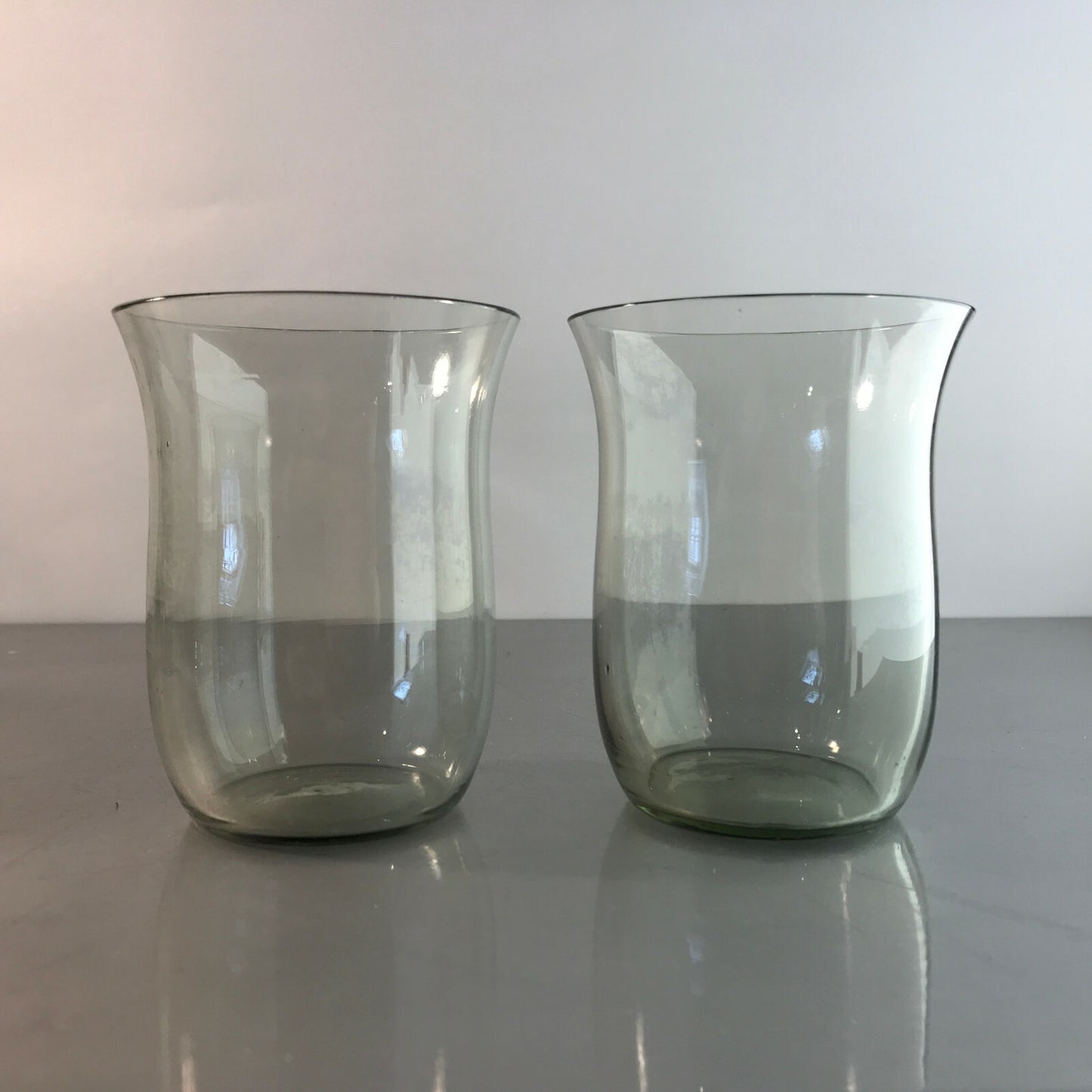 MID CENTURY 2er Set  Teegläser Gläser 50er 60er 10 cm 