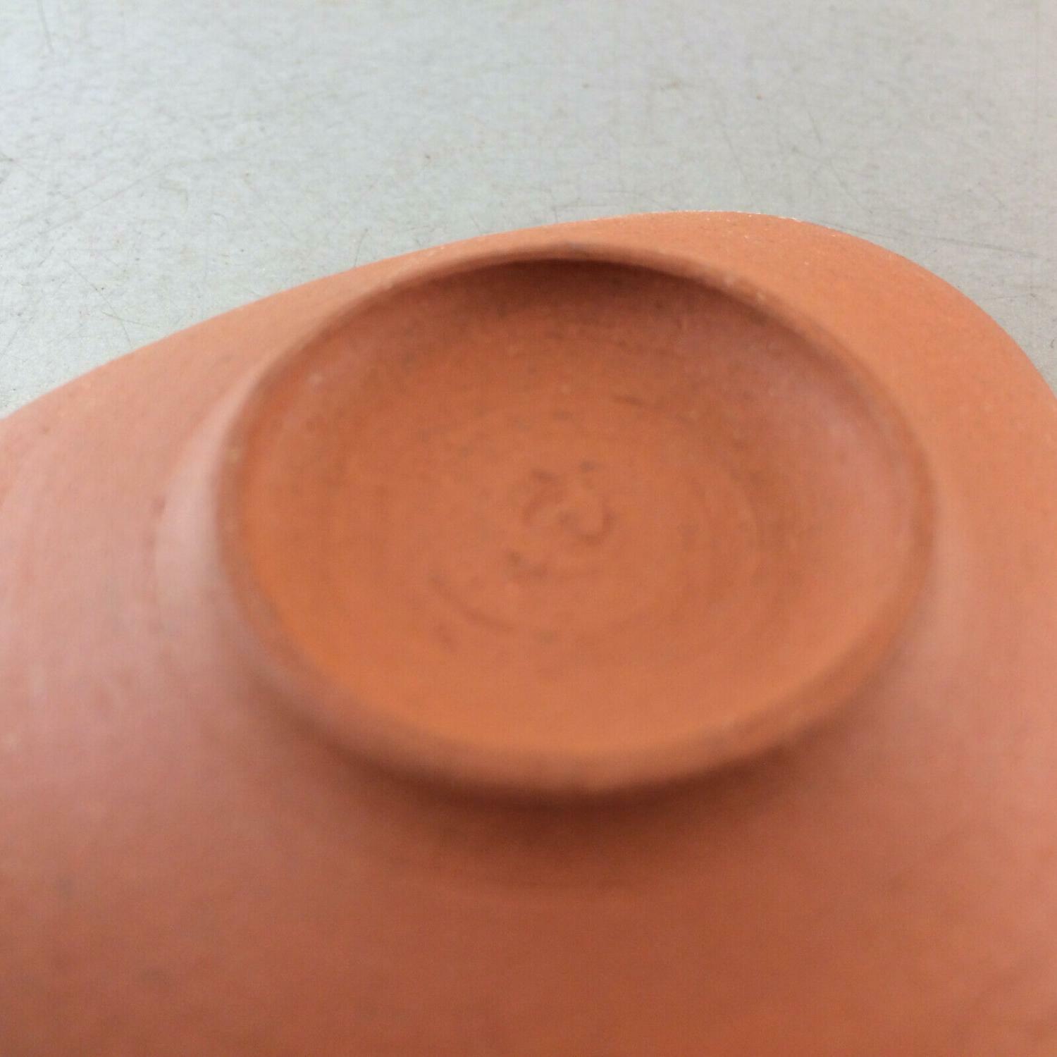 Keramik Schale SCHÄLCHEN MID CENTURY 50er 60er blau Tonkeramik