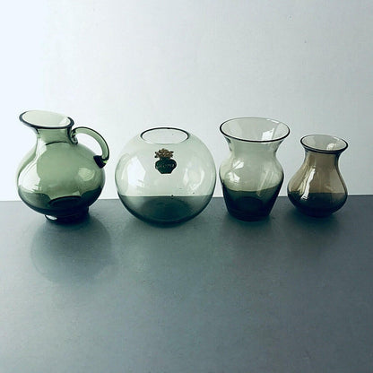 asen 50er 60er MID CENTURY Rauchglas mini 