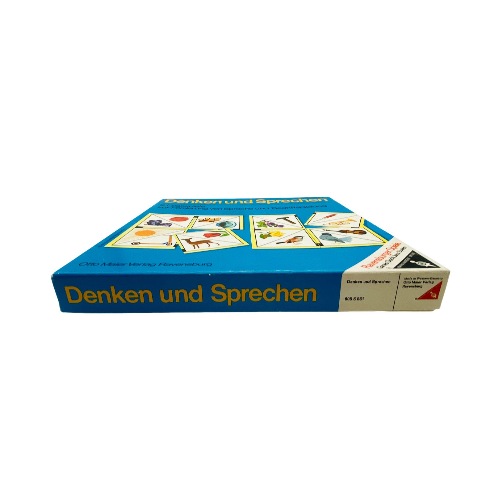 Denken und Sprechen Legespiele zur Föderung v. Sprache 70er Jahre Vintage