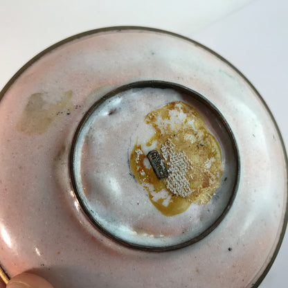 Käthe RUCKENBROD Teller Emaille 50er MID CENTURY Stegemaille Cloisonné