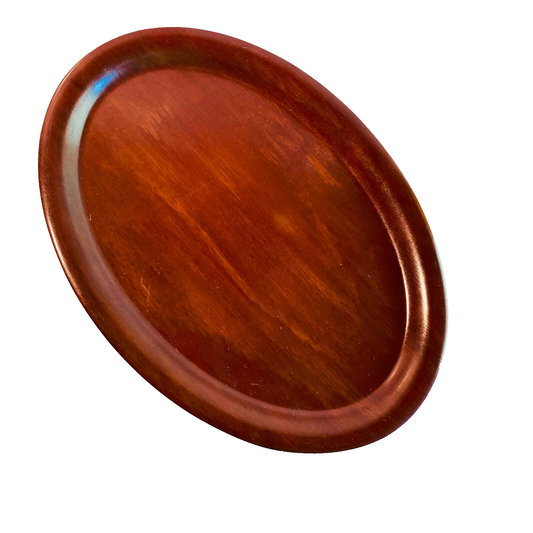 Holz Tablett Espressobar 15,8 x 22,7 cm Pressholz Bistro Kaffeetablett