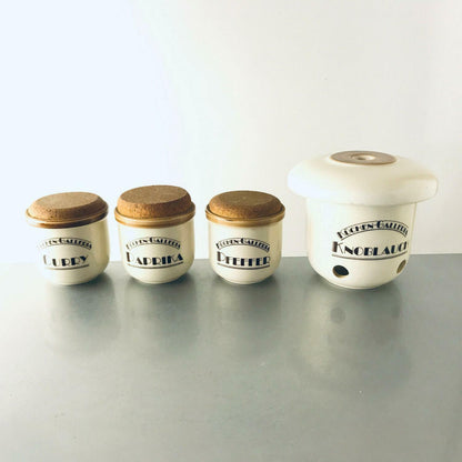 SMF SCHRAMBERG Keramik Dose KÜCHEN GALLERIA Deckeldose ca 8,5 cm