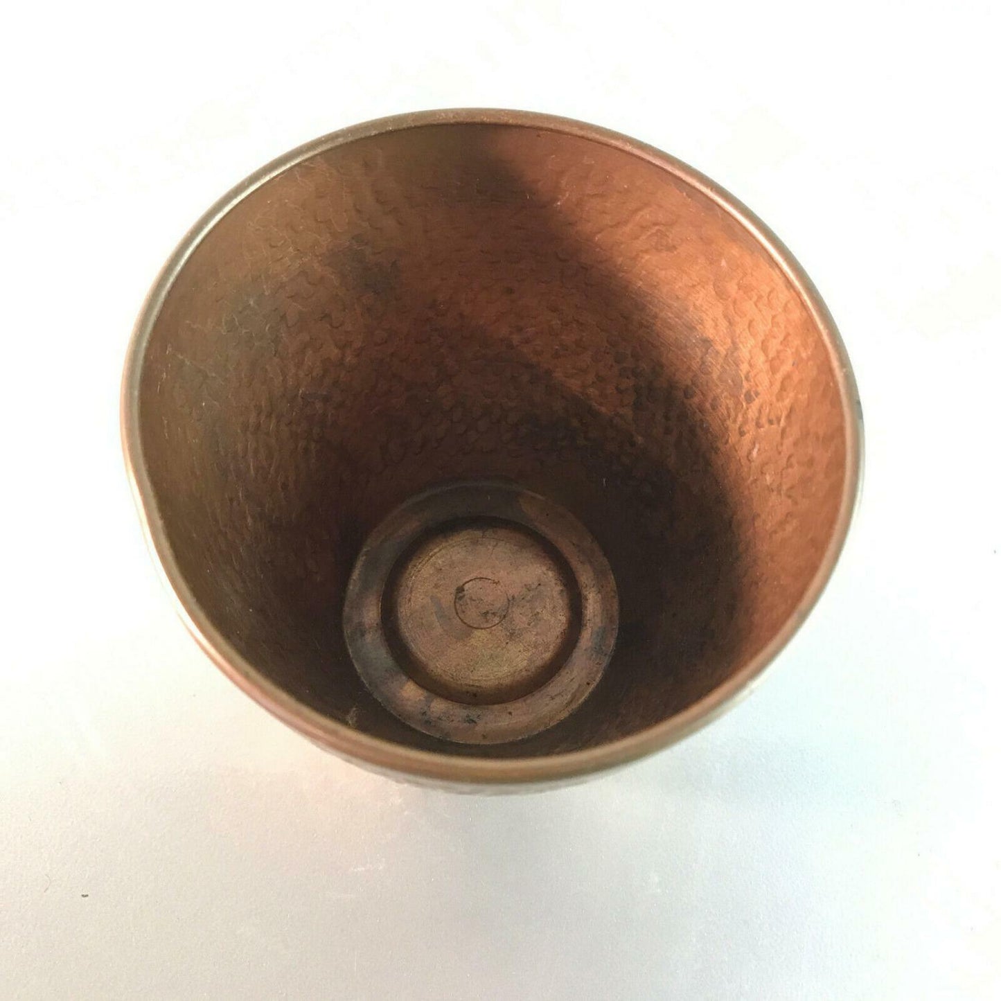 VINTAGE Vase Kupfer 8,2 cm 50er 60erMID CENTURY