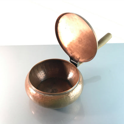 ZINT Dose Kupfer Vintage 50er 60er MID CENTURY Schälchen Pfännchen