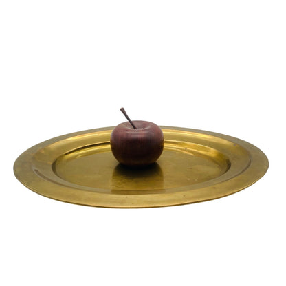 Gallo Vintage Tablett Messing gold 60er 70er L 35 cm Teetablett Hausbar Deko