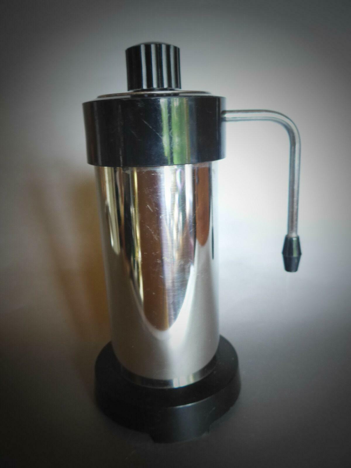 Velox Ferrara PATENT Espressokocher schwarz elektr. 3 Tassen 70er Italy