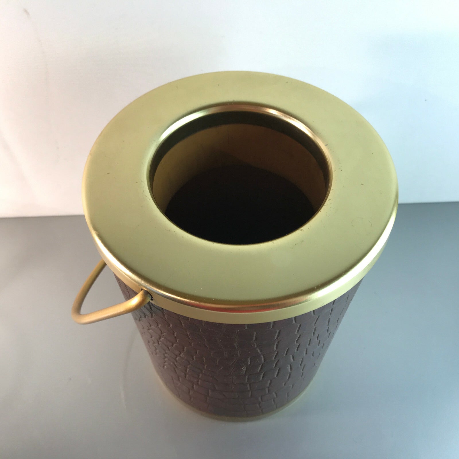 Flaschenständer Flaschenhalter Kunststoff 22 cm 70er 80er D innen 9,5 cm