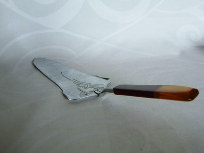 BAKELIT Tortenheber Art Déco 20er / 30er / 40er ART DECO Kuchenheber