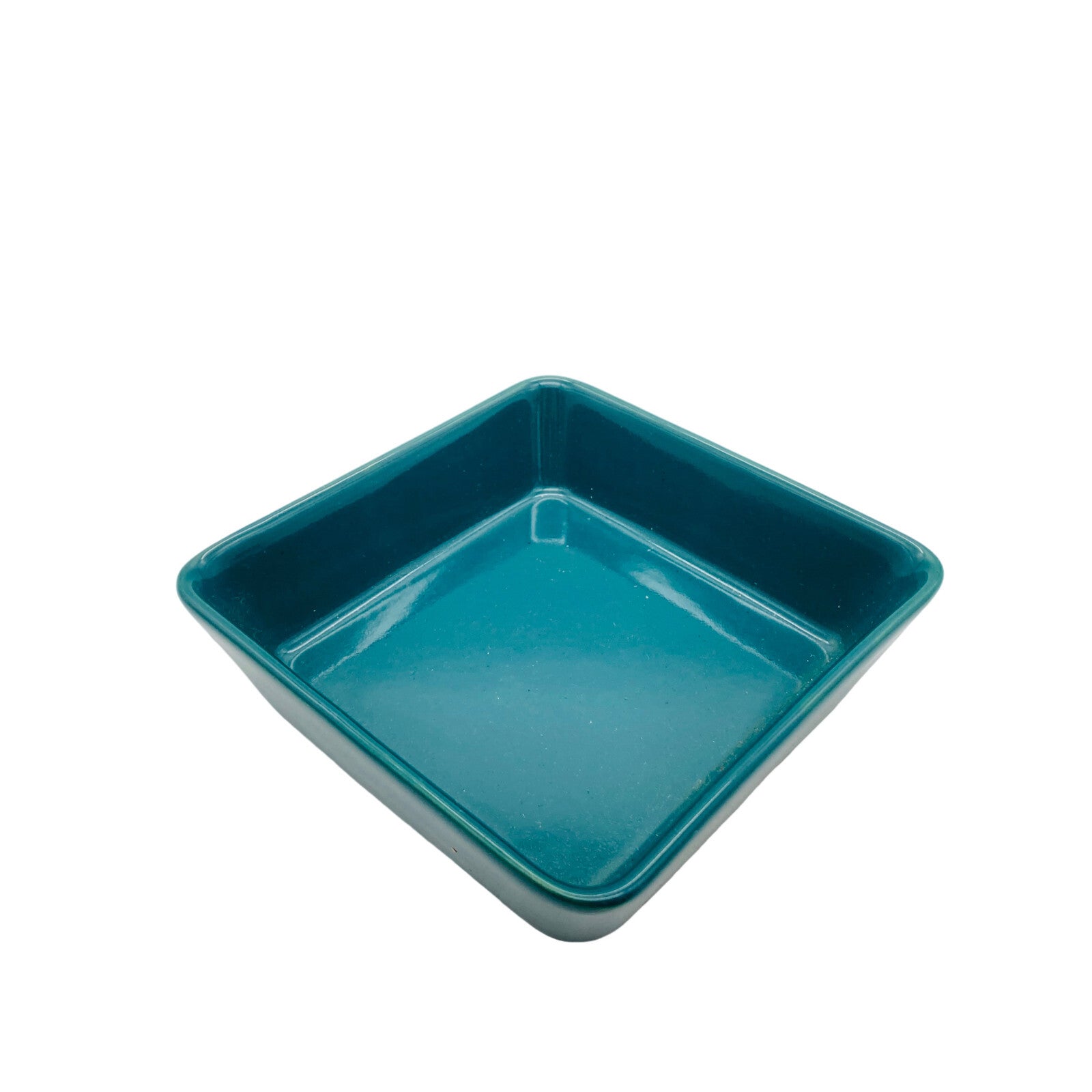 ARABIA Kaj Franck Finnland Kilta Teema GRÜN 13,7x13,7 cm Schale eckig Dekoration