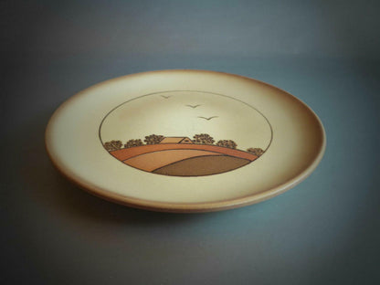 4er Set - SMF SCHRAMBERG Keramik LÄNDLICH Kuchenteller Teller 20