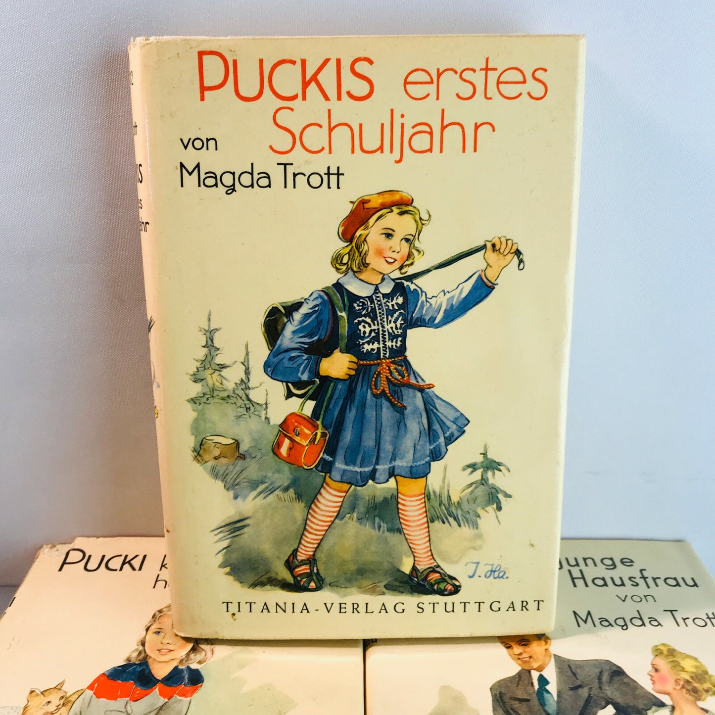 PUCKI von Magda Trott 5 Bände 1 2 4 8 und 10