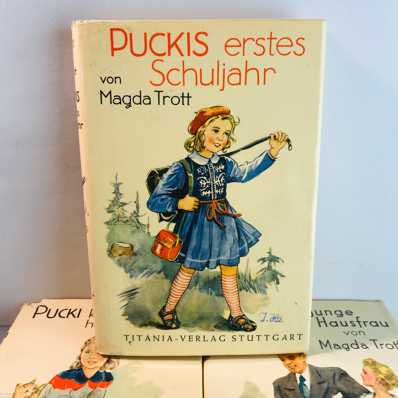 PUCKI von Magda Trott 5 Bände 1 2 4 8 und 10
