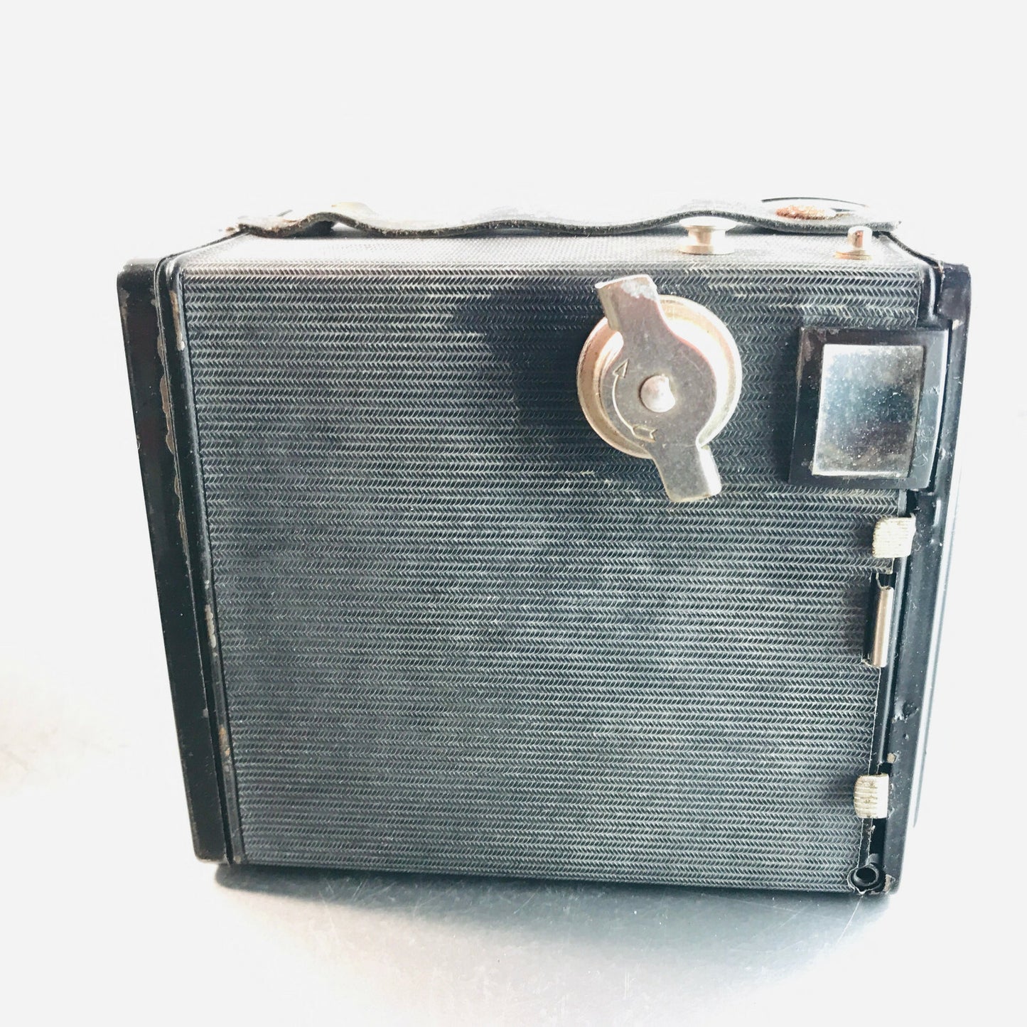 agfa Synchro Box Foto mit Tasche Leder