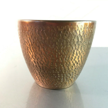 VINTAGE Vase Kupfer 8,2 cm 50er 60erMID CENTURY