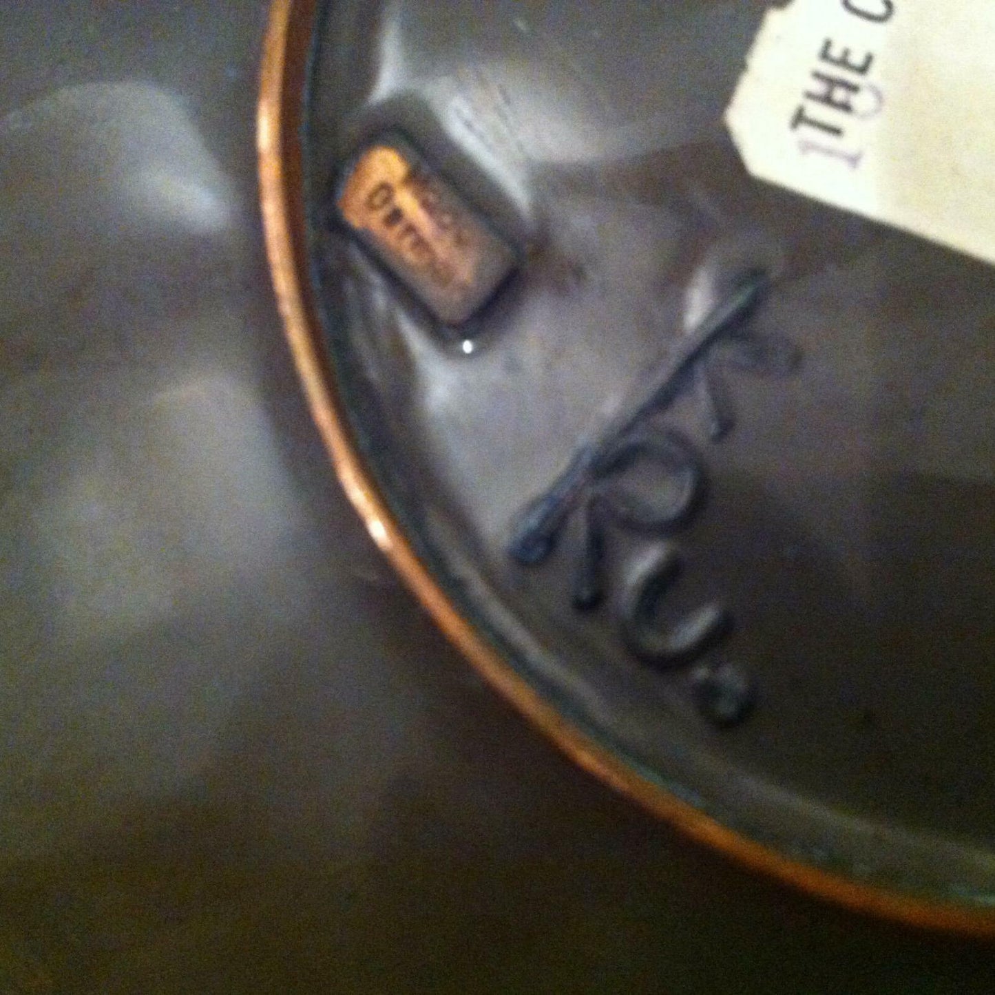 Käthe RUCKENBROD (sig.) Teller Emaille 50er 60er Stegemaille Cloisonne