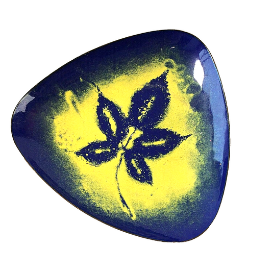 Kupfer SCHALE Emaille 50er 60er  MID CENTURY Rockabilly 12,3 cm