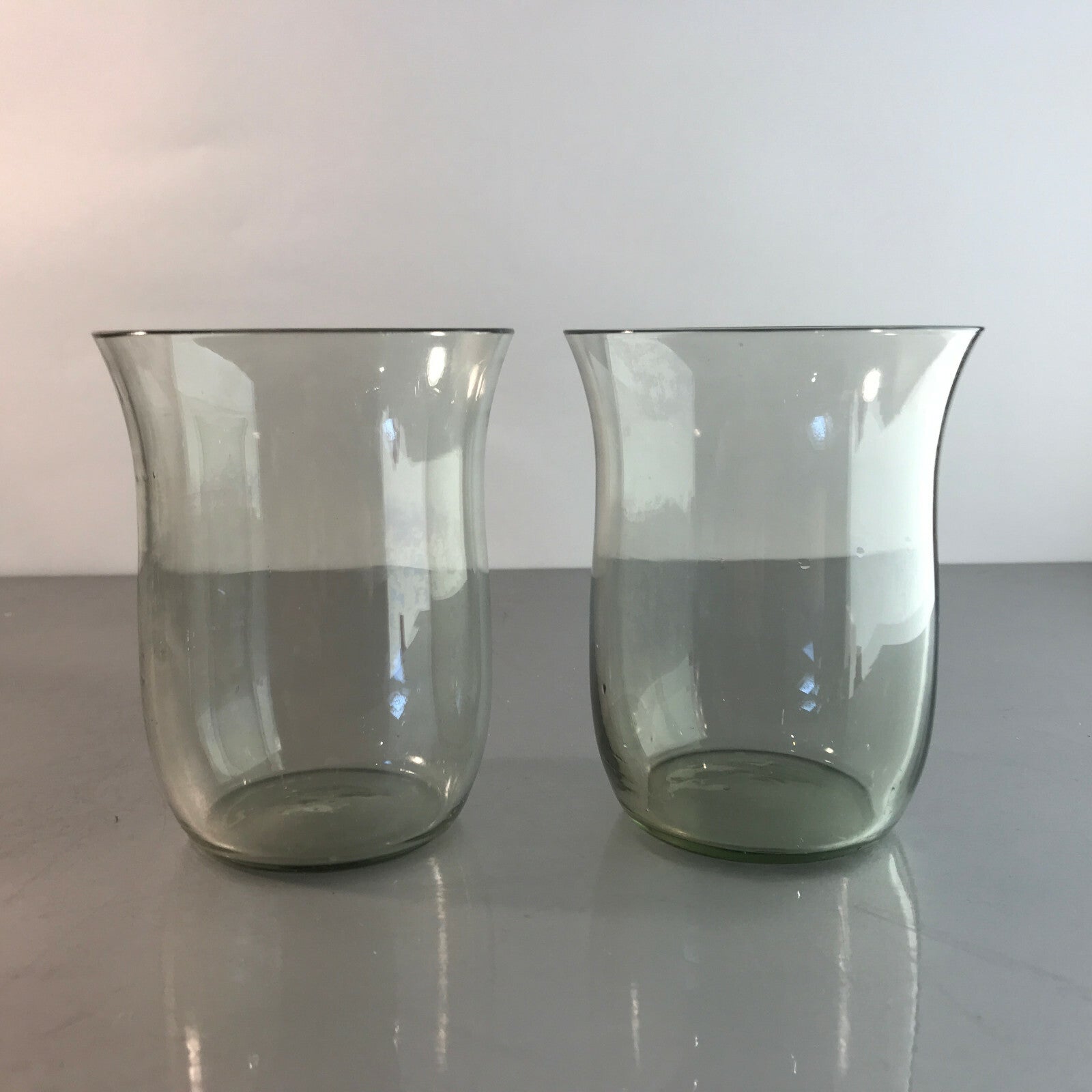 MID CENTURY 2er Set  Teegläser Gläser 50er 60er 10 cm 