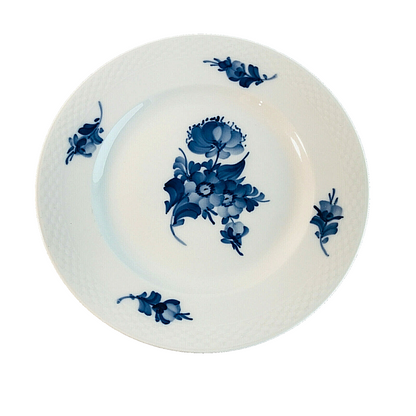 Royal Copenhagen blaue Blume Kuchenteller Teller Frühstücksteller 19 cm