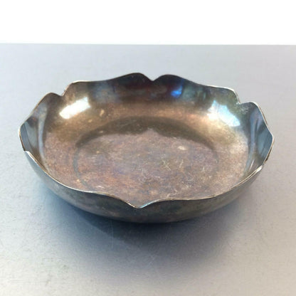 HOKA  Schälchen versilbert 20er 30er 40er Silber Schale 13 cm Hotel Knauf