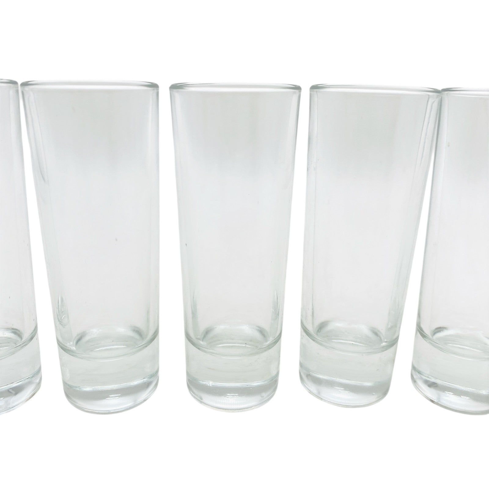 Schnapsgläser 6er Set H 10,5 cm Gläser 70er 80er Vintage Glas Likörgläser Hausba
