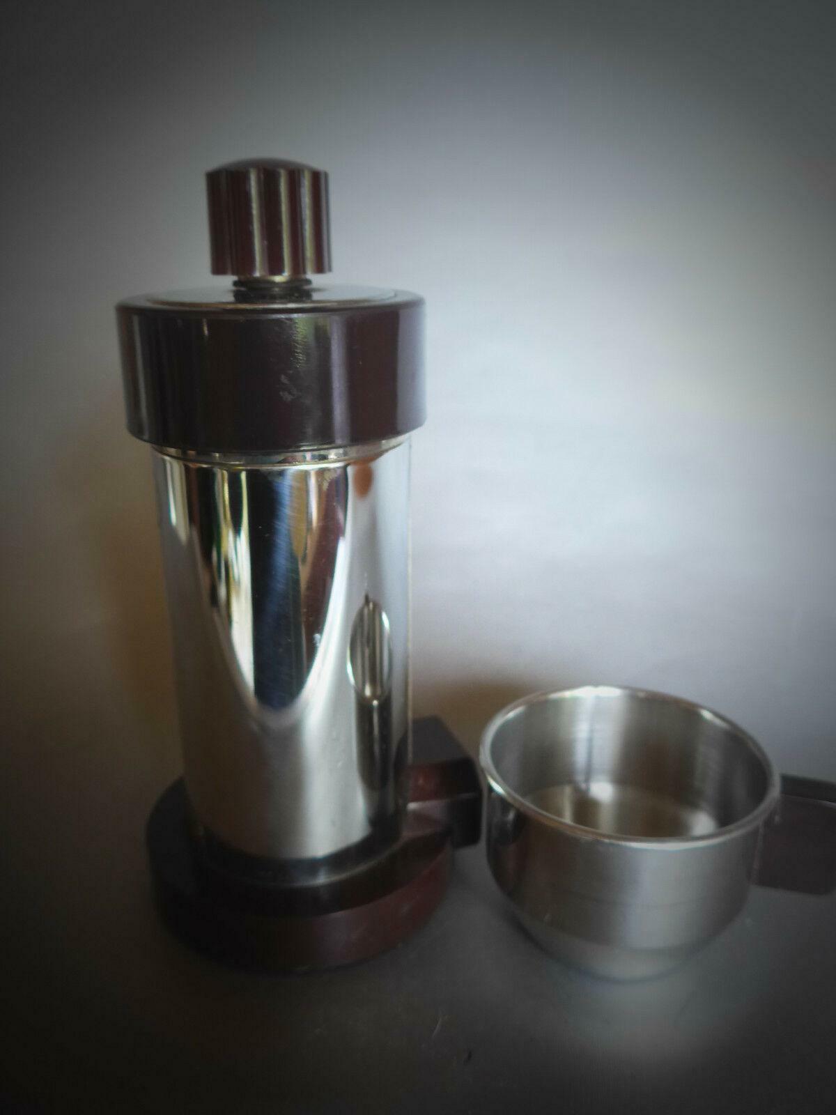 Velox Ferrara PATENT Espressokocher braun elektr. 2 Tassen 70er Italy