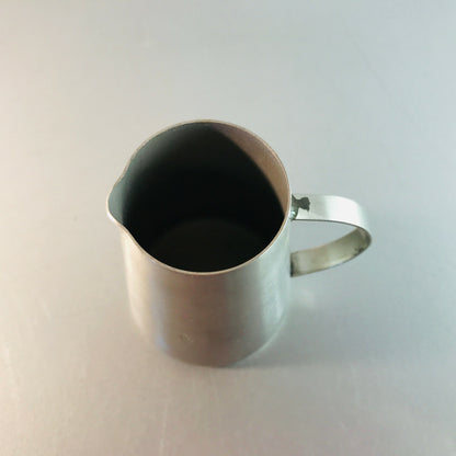 Milchkännchen Sahnekipper Edelstahl H 7,3 cm Kanne Kännchen matt