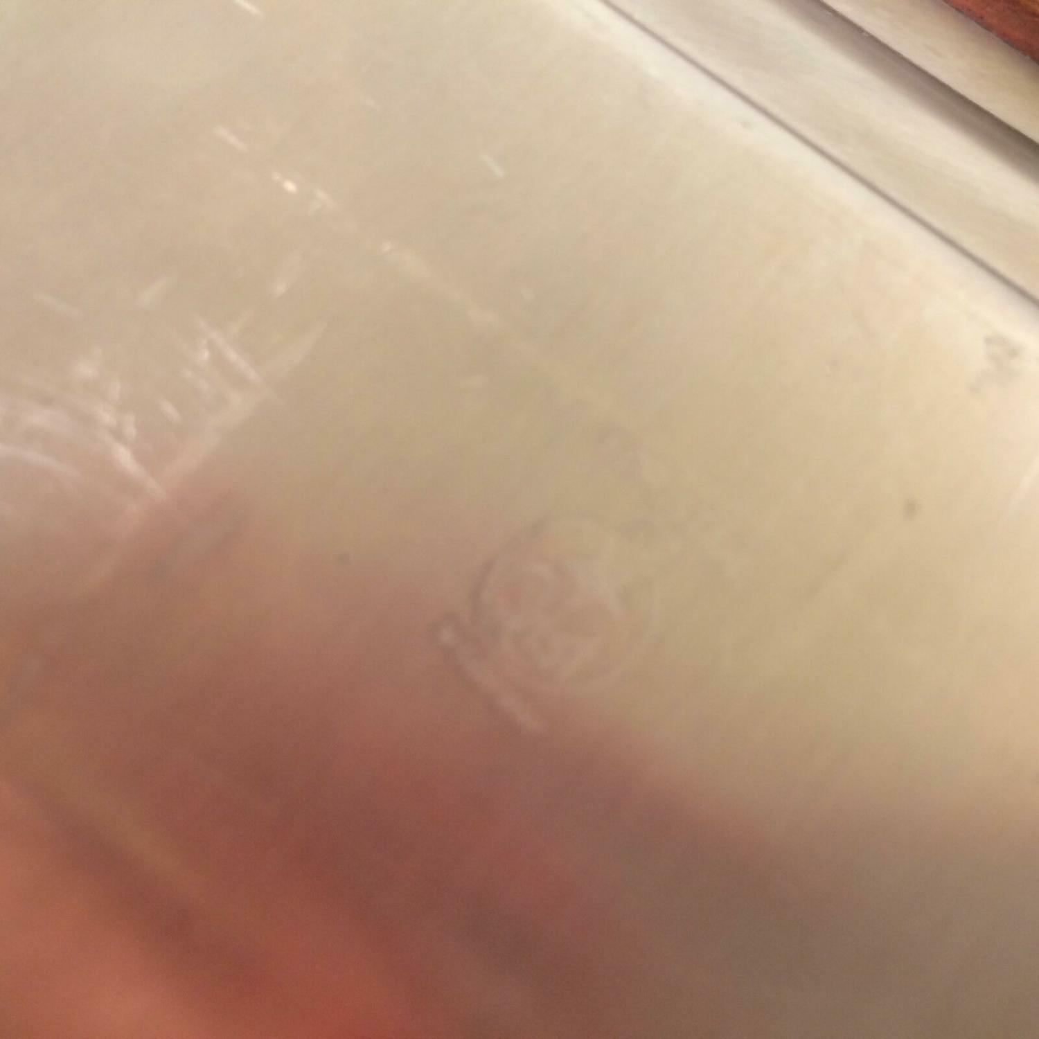 QUIST Edelstahl Platte 38,5 cm 6er 70er Teller Servierplatte Kuchenplatte