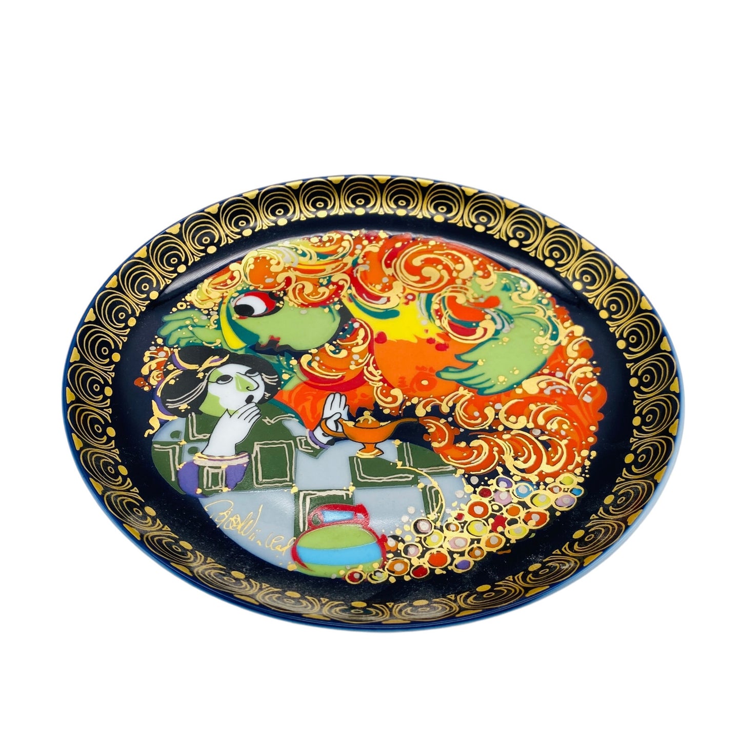 ROSENTHAL Sammelteller Aladin und die Wunderlampe III Der Geist der Lampe