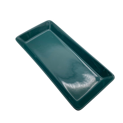 ARABIA Kaj Franck Finnland Kilta Teema GRÜN Schale 15x31 cm Platte Teller Ablage