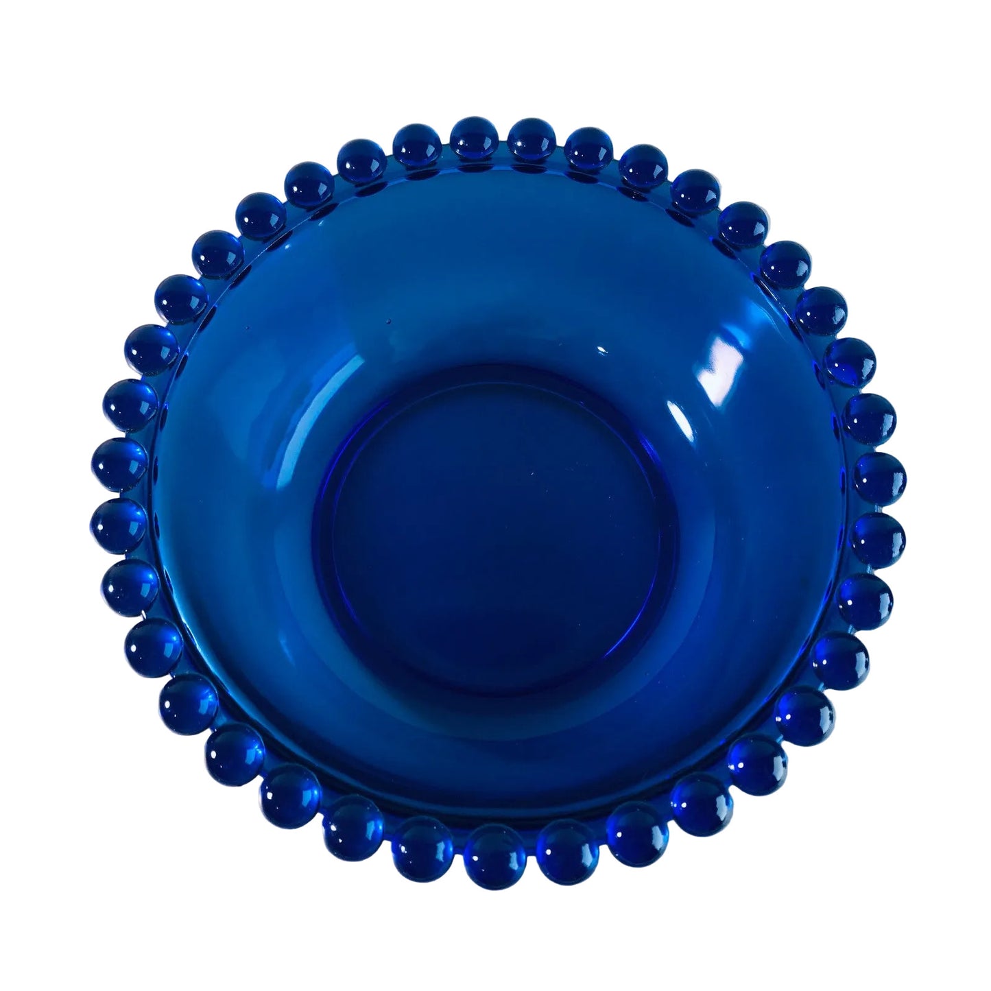 Fritz KEUCHEL Schälchen Schale `KUGELRAND` 60er 70er blau Schwepnitz VEB