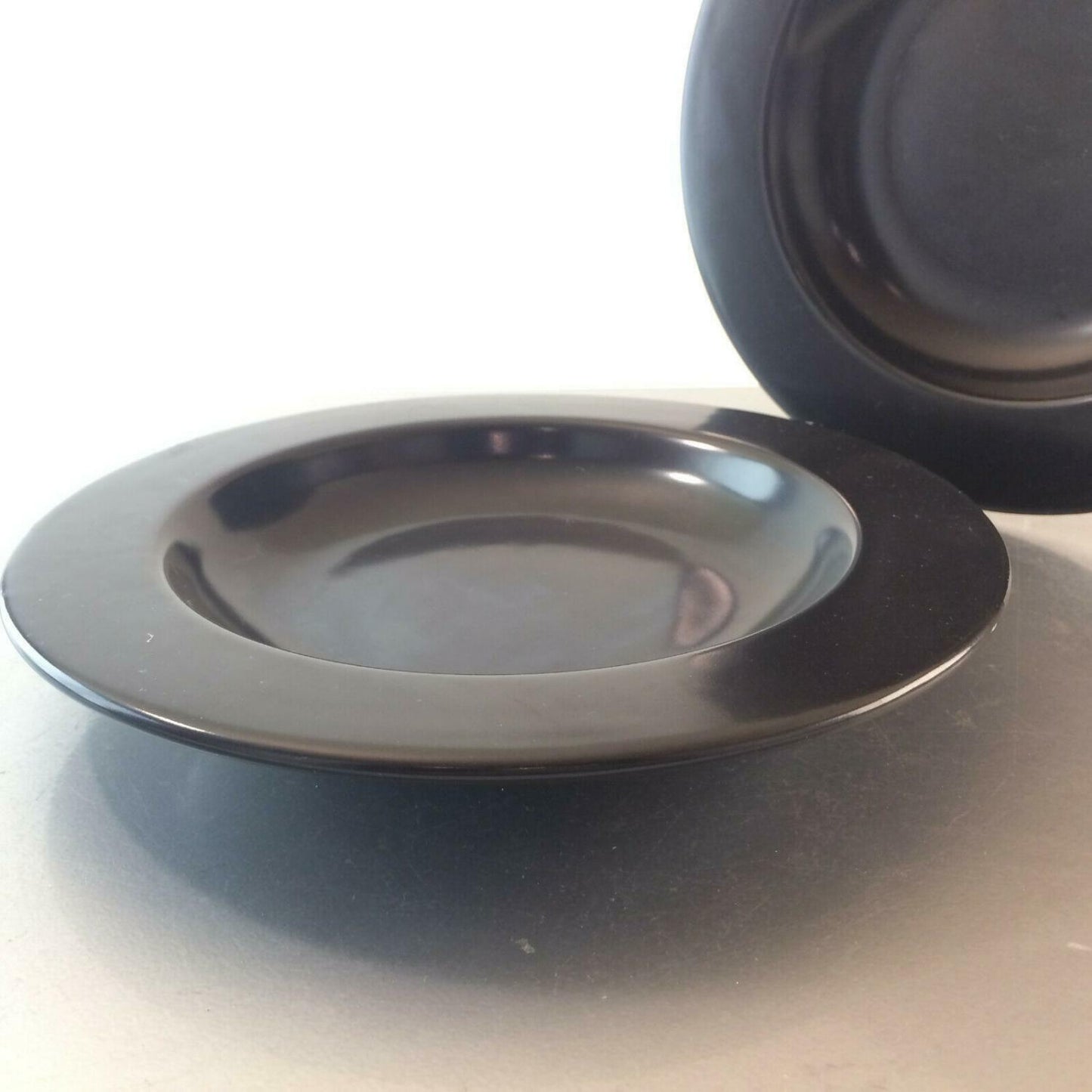 WÄCHTERSBACH Pasiega Suppenteller tiefe Teller 2er Set 22 cm Schwarz