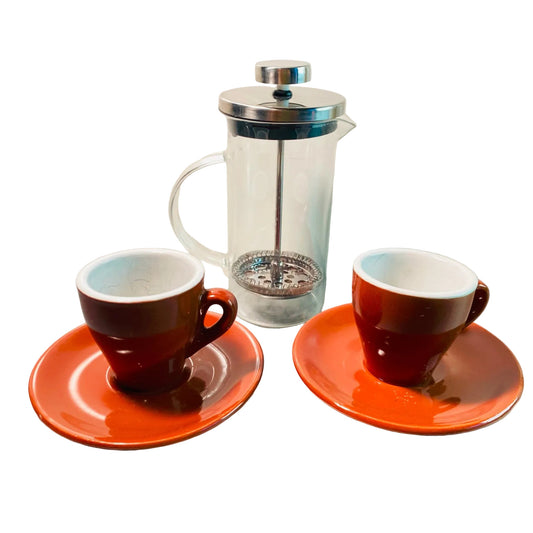 Kaffeemaschine Kaffeebereiter mit 2 Espressotassen Nuova Point
