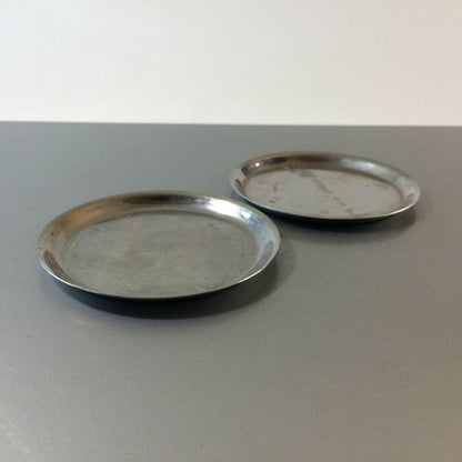 Edelstahl Untersetzer 9,5 cm 2er 70er Teller für Teegläser  oder Gläser