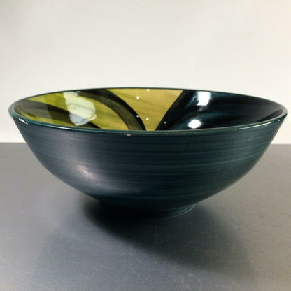 Stützel & Sachs AALEN Handgemalt Schale Schüssel 21,7 cm 60er Vintage
