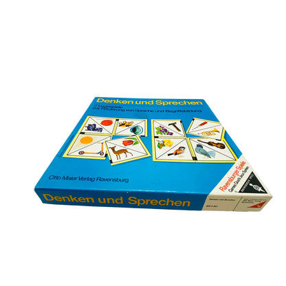 Denken und Sprechen Legespiele zur Föderung v. Sprache 70er Jahre Vintage