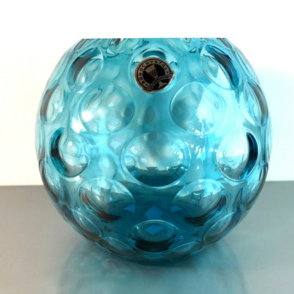 BOROCRYSTAL Czechoslovakia 11,2 cm Vintage Vase 50er 60er MID CENTURY