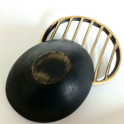 Walter BOSSE (punz.) Ascher Aschenbecher Schale Art Déco Messing KUFSTEIN