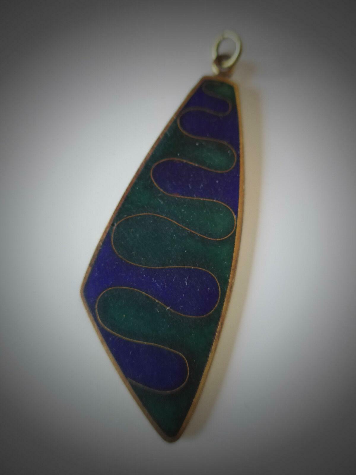 ANHÄNGER Emaille 50er Mattemaille Email 