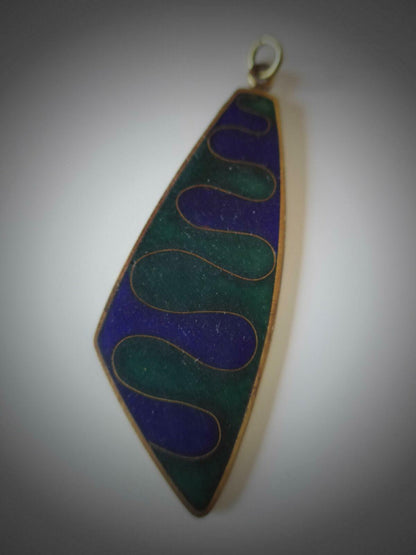 ANHÄNGER Emaille 50er Mattemaille Email 