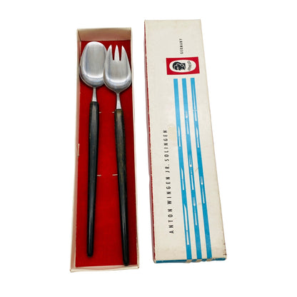 Othello Vintage Salatbesteck Edelstahl 50er 60er MID CENTURY 30 cm Besteck