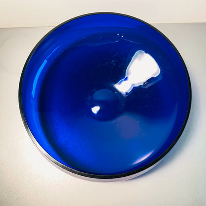 Schalen Schüssel Schälchen Glas 50er 60er blau Set 15/16 cm 50er 60er