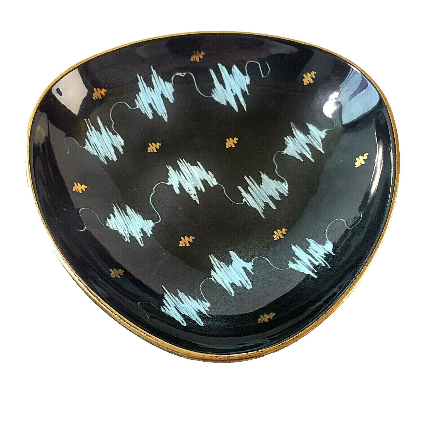 WÄCHTERSBACH Keramik Schale 25,5 cm 50er 60er "TOKIO" Mid Century Schüssel
