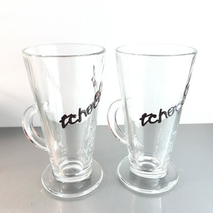 coppeneur Schokoladengläser heiße Schokolade Kaba 2er Set Glas 14,9 cm