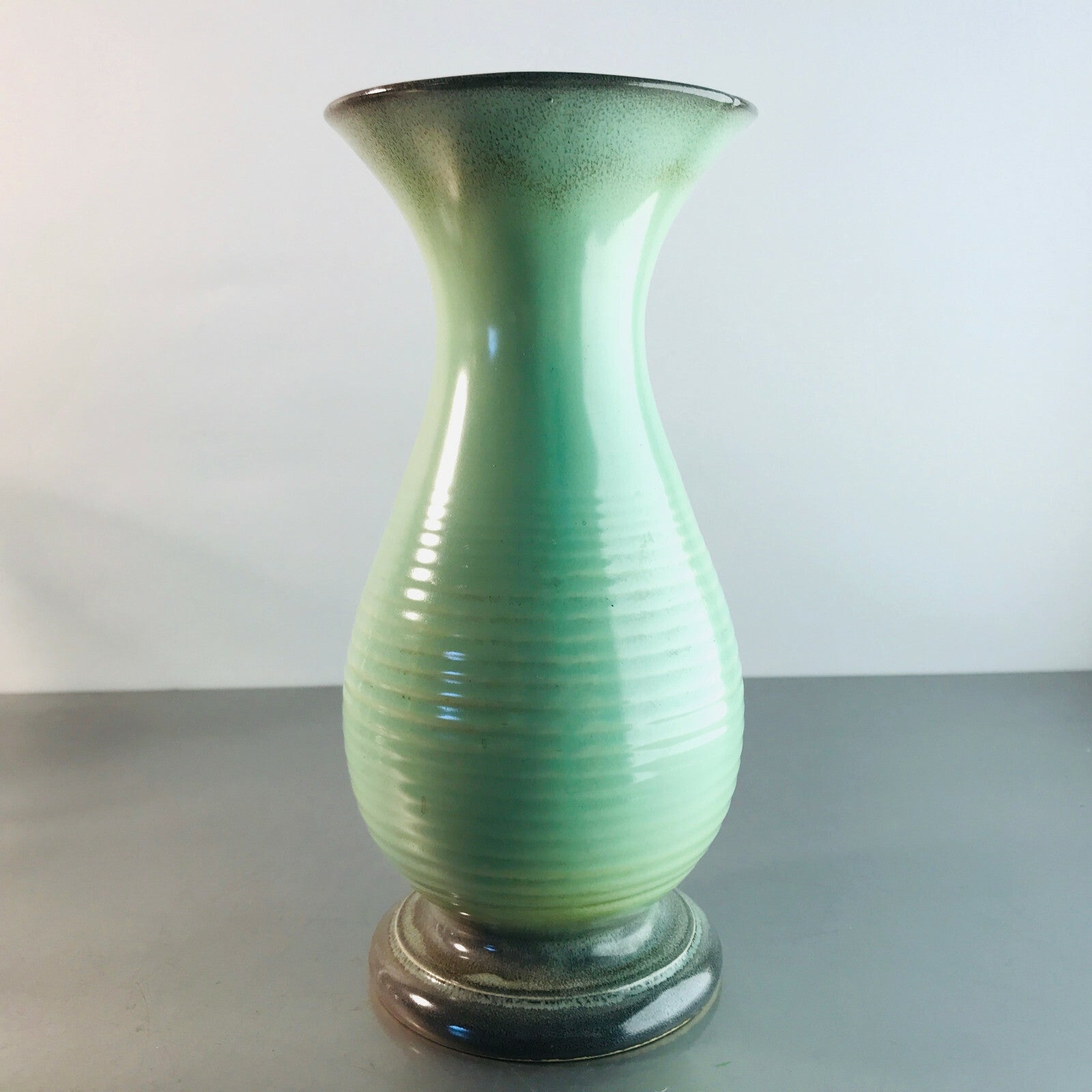 Marzi & Remy VINTAGE Vase pastell 50er 60er 20 cm MID CENTURY Keramik