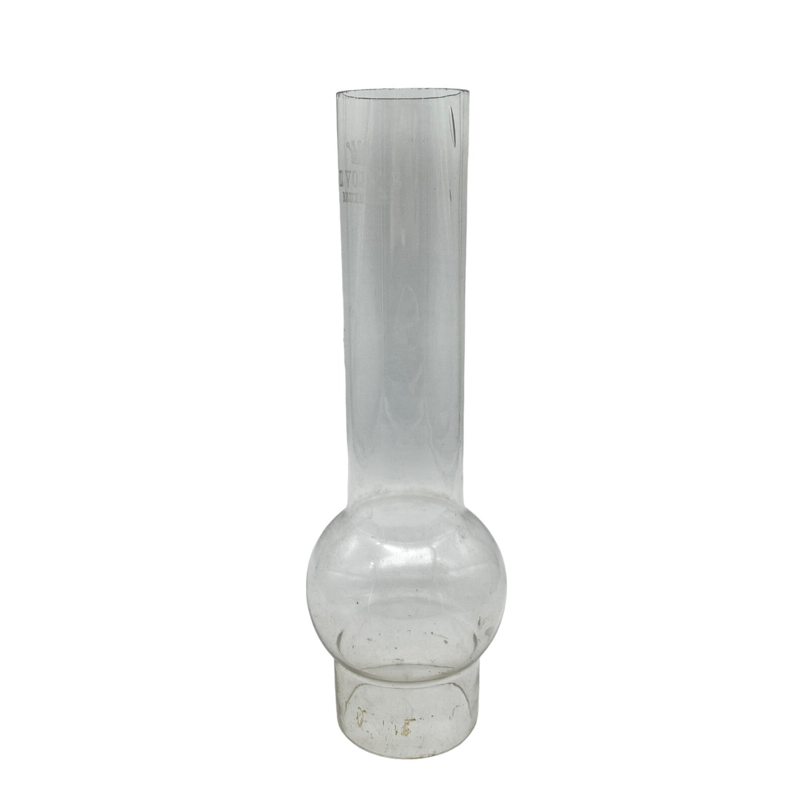 VOJAVE Ersatzschirm Petroleumleuchte Lampenschirm Petroleumlampe H 26 cm Glas