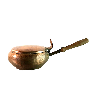 ZINT Dose Kupfer Vintage 50er 60er MID CENTURY Schälchen Pfännchen